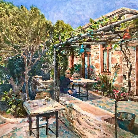 πέτροκτιστο σπίτι. Stone House Сasa de vacaciones Caristo